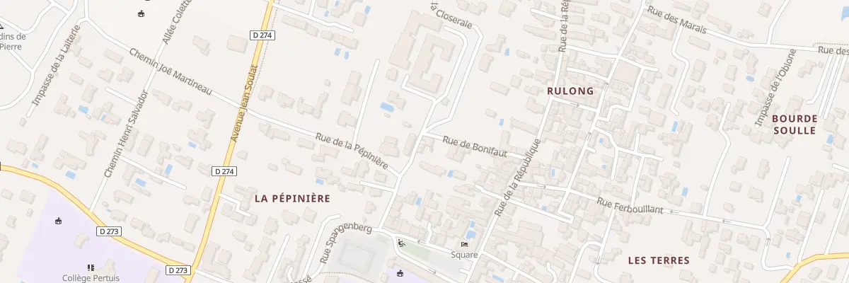 Plan du 17 Rue de Bonifaut à Saint-Pierre-d’Oléron