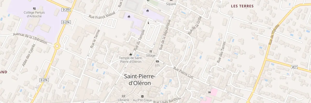 Plan du 63 Rue de la République à Saint-Pierre-d’Oléron