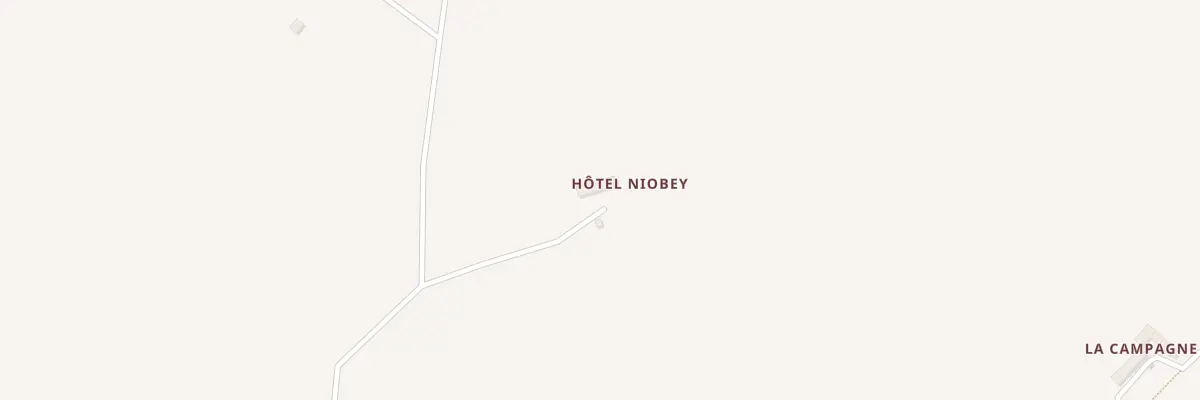 Plan du 1 L’Hotel Niobey au Lorey