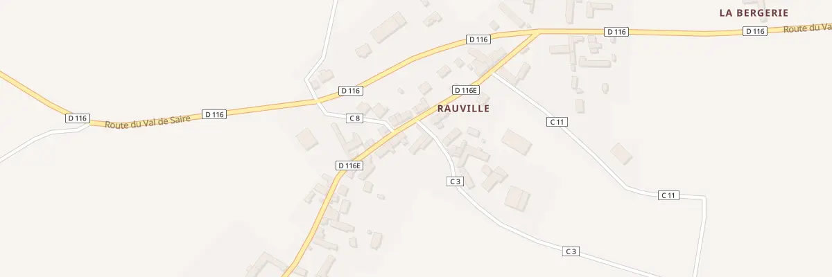 Plan du 11 Rue de Roville à Gatteville-le-Phare