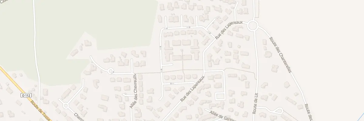 Plan du 18T Rue des Lapereaux à Saint-Vincent-de-Tyrosse
