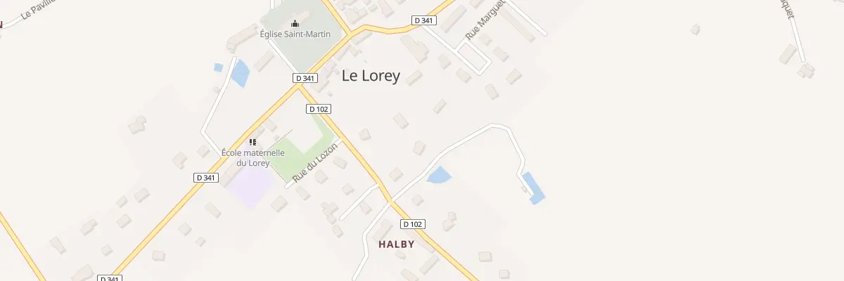 Plan du 6 Rue du Lozon au Lorey