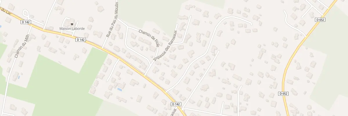 Plan du 38 Imp des Rameaux à Léon