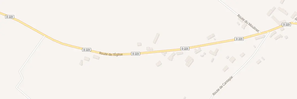 Plan du 69 Rte de l’Eglise à Auvers