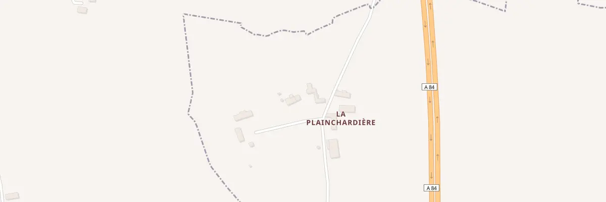 Plan du 43 La Plainchardiere à Saint-Sauveur-des-Landes