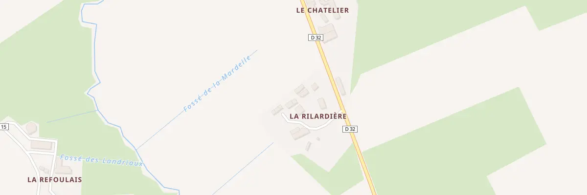 Plan du 5915 La Rilardière à Erbray