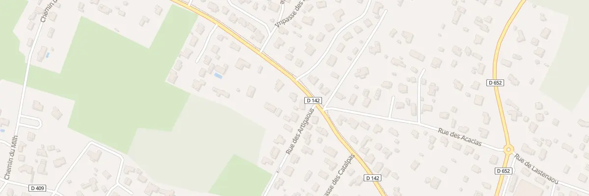 Plan du 497 Av du Lac à Léon