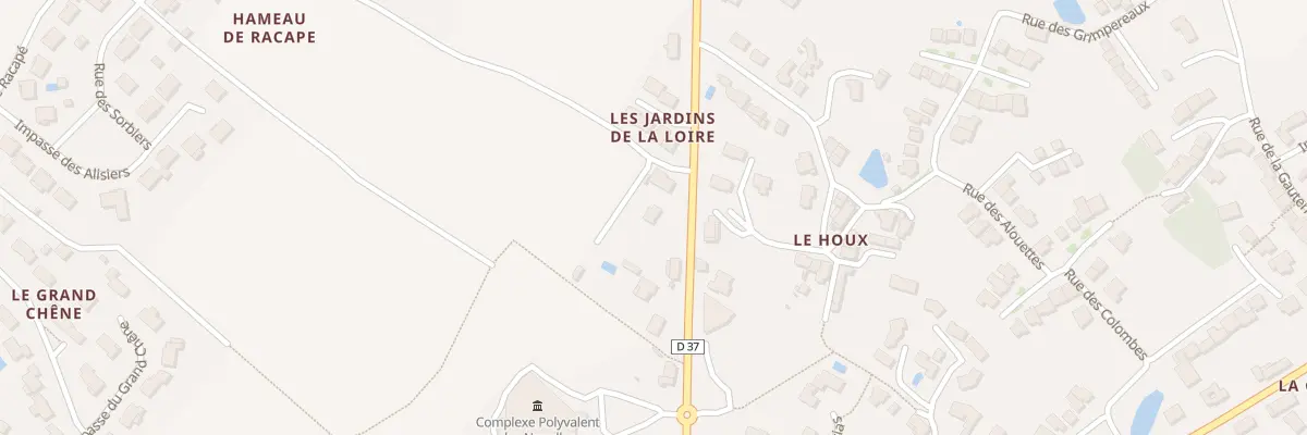 Plan du 33 Rue de la loire au Landreau