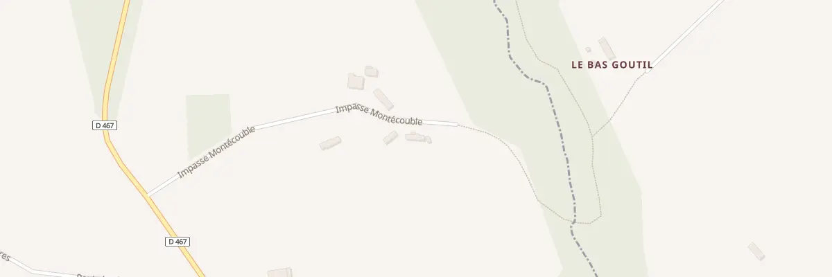 Plan du 2 Montecouble à Saint-Senier-de-Beuvron