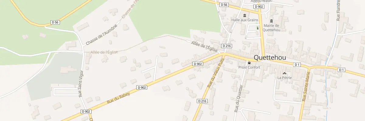 Plan du 37 Rue du Rabey à Quettehou