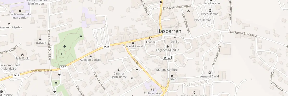 Plan du 13 Rue des Duranguiers à Hasparren