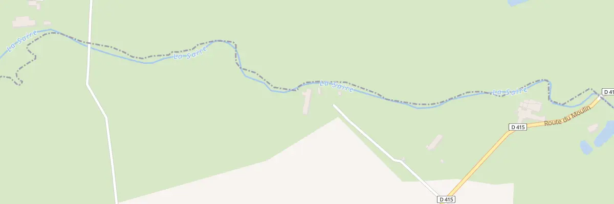 Plan du 1 Rte du Moulin à Valcanville