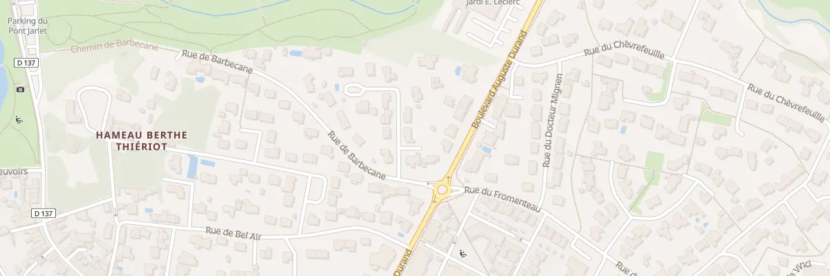 Plan du 6 Rue du docteur Emile Morat à Montaigu-Vendée