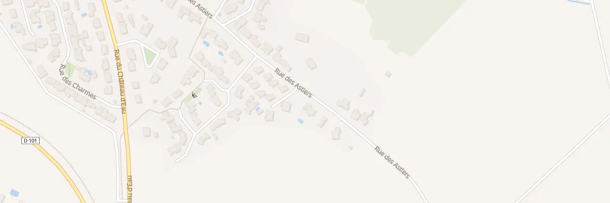 Plan du 38 Rue des astiers à La Ferrière