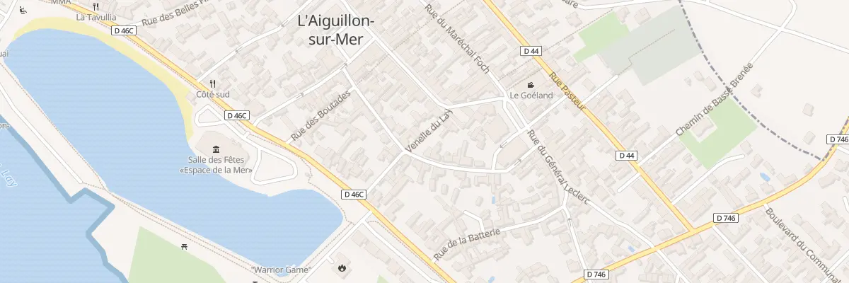 Plan du 60 Rue jacques moreau à L’Aiguillon-la-Presqu’île