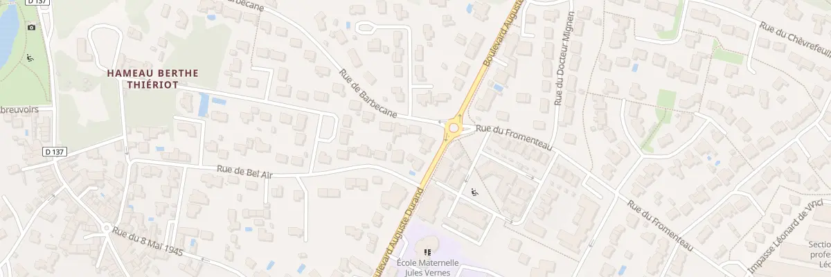 Plan du 1 Rue de barbecane à Montaigu-Vendée