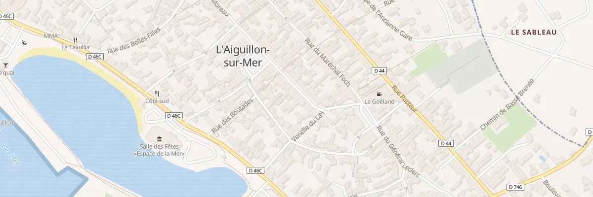 Plan du 52 Rue jacques moreau à L’Aiguillon-la-Presqu’île