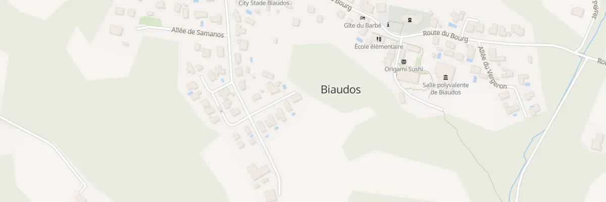 Plan du 6 Che du Haou de Latrapat à Biaudos