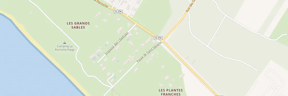 Plan du 2 Passe de Saint Séverin à Saint-Pierre-d’Oléron