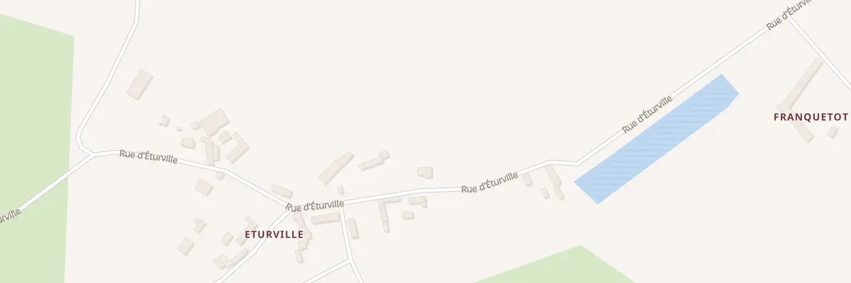 Plan du 23 Rue d’Eturville à Sainte-Mère-Église
