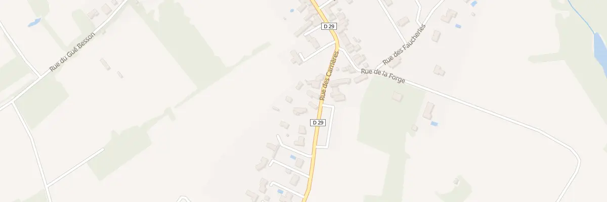 Plan du 8 Rue des Carrières à Rosnay