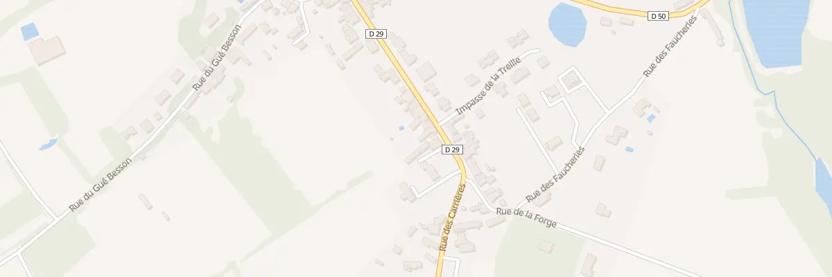 Plan du 26 Rue des rosiers à Rosnay