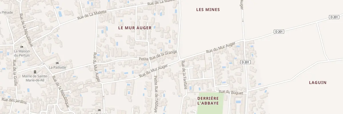 Plan du 6486 Ptr Petite Rue de la Grange à Sainte-Marie-de-Ré