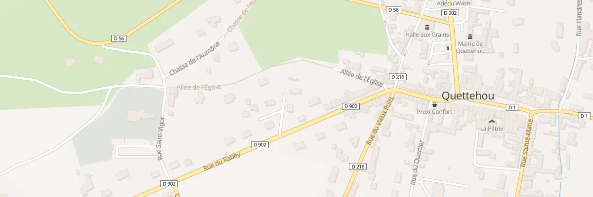 Plan du 41 Rue du Rabey à Quettehou