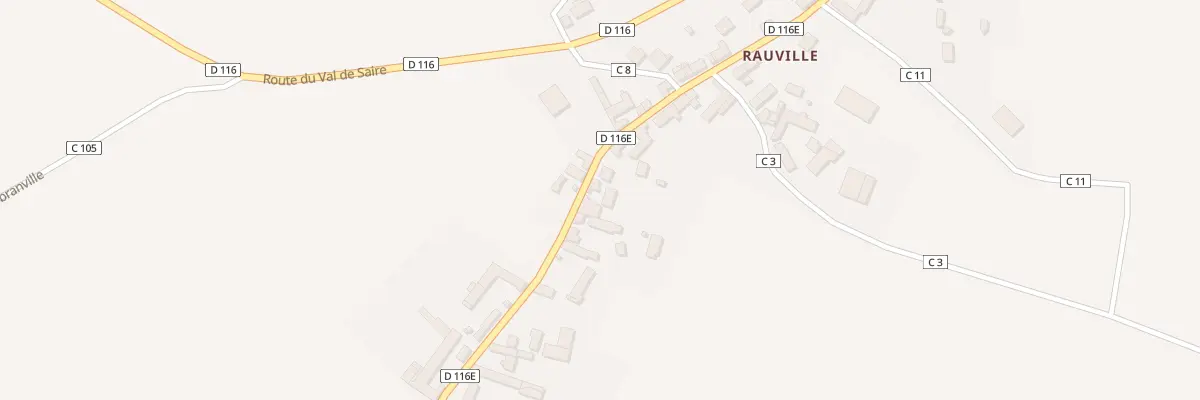 Plan du 21 Rue de Roville à Gatteville-le-Phare