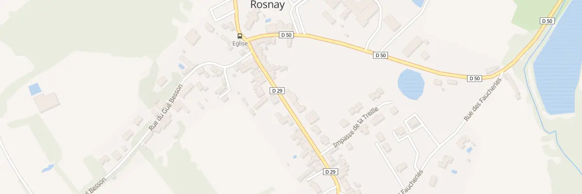 Plan du 11 Rue des Rosiers à Château-Guibert