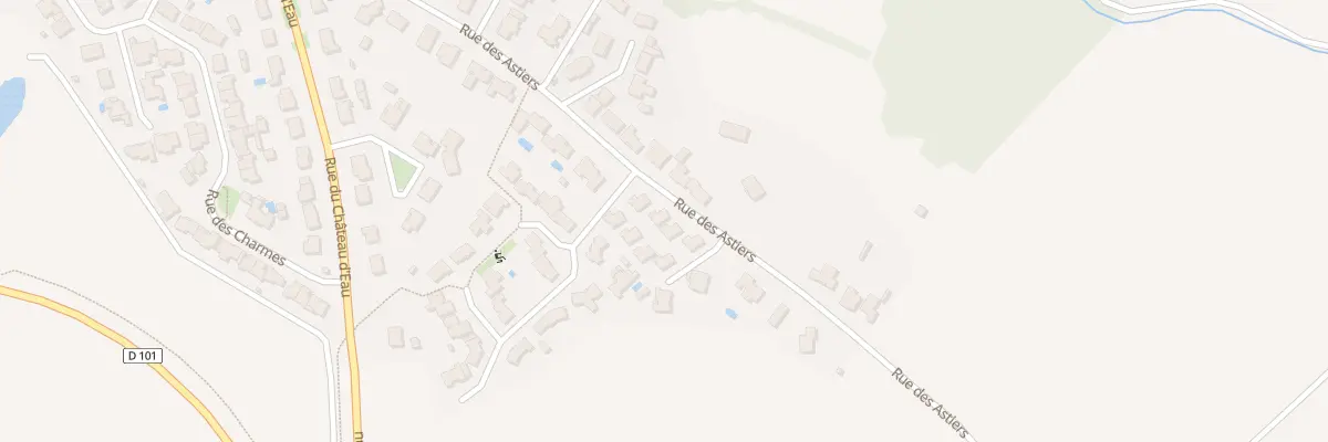 Plan du 28B Rue des astiers à La Ferrière