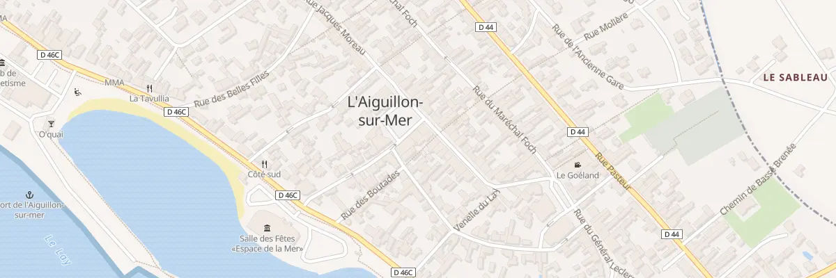 Plan du 1 Pl du Docteur Giraudet à L’Aiguillon-la-Presqu’île