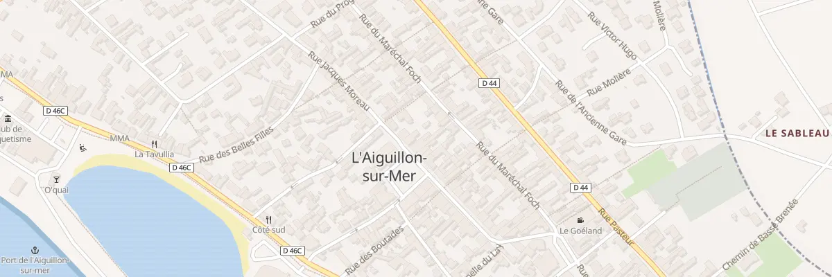 Plan du 23 Rue jacques moreau à L’Aiguillon-la-Presqu’île