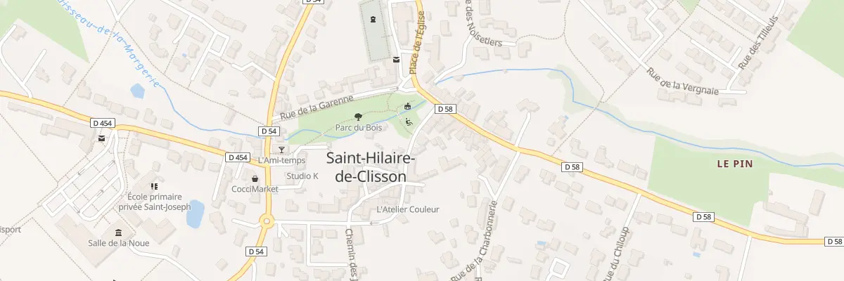 Plan du 5 Rue de l’Ancienne Mairie à Saint-Hilaire-de-Clisson