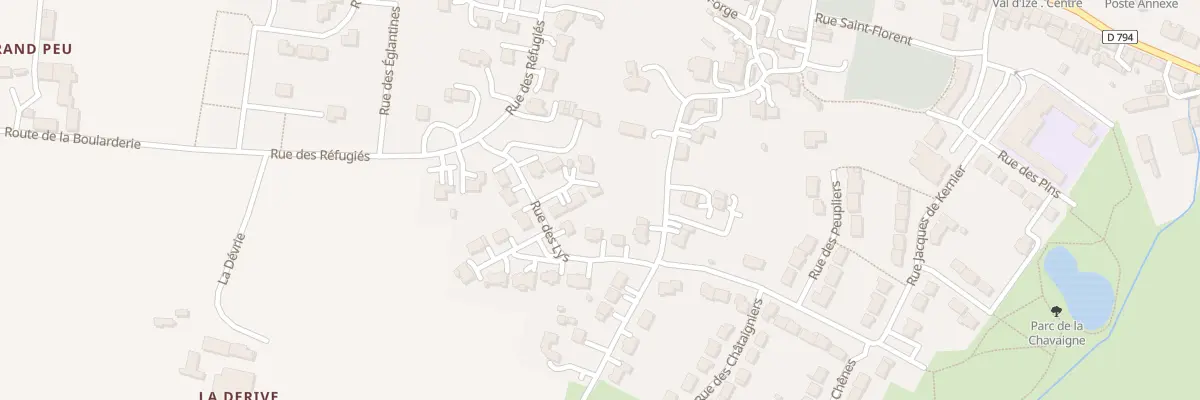 Plan du 14 Rue des Lys à Val-d’Izé