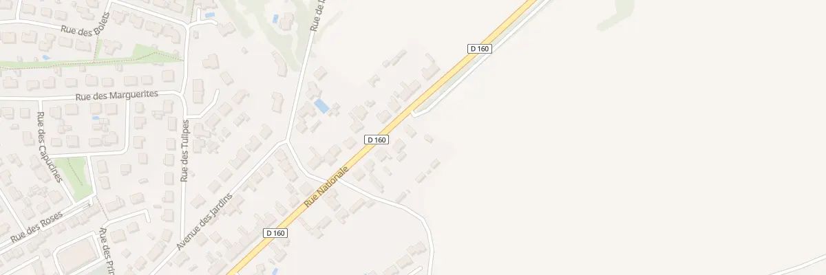 Plan du 5 Rue nationale à La Ferrière