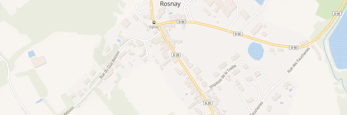Plan du 14 Rue des rosiers à Rosnay