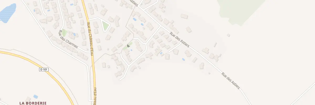 Plan du 5 Rue des ouches à La Ferrière