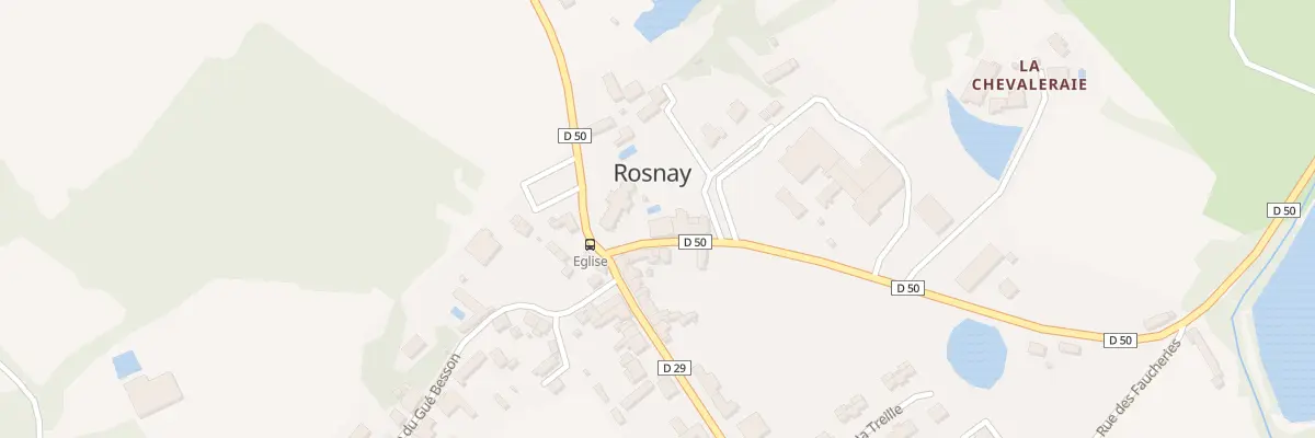 Plan du 1 Rue du Perrot à Rosnay