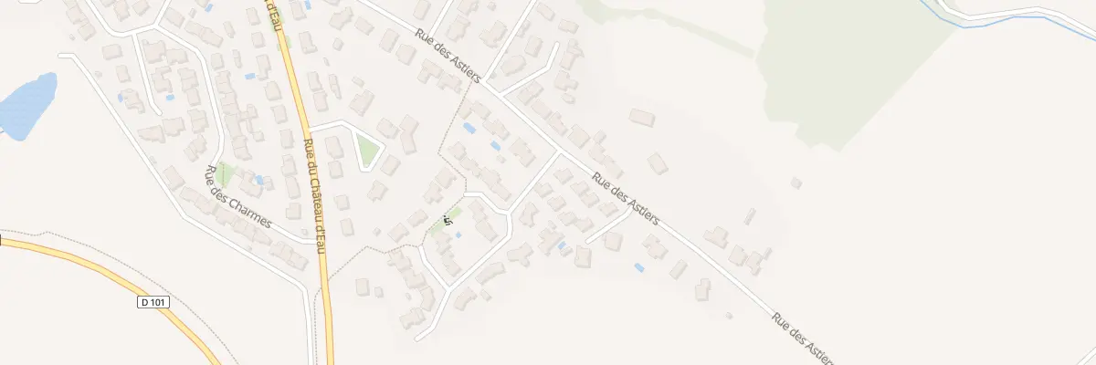 Plan du 26 Rue des astiers à La Ferrière