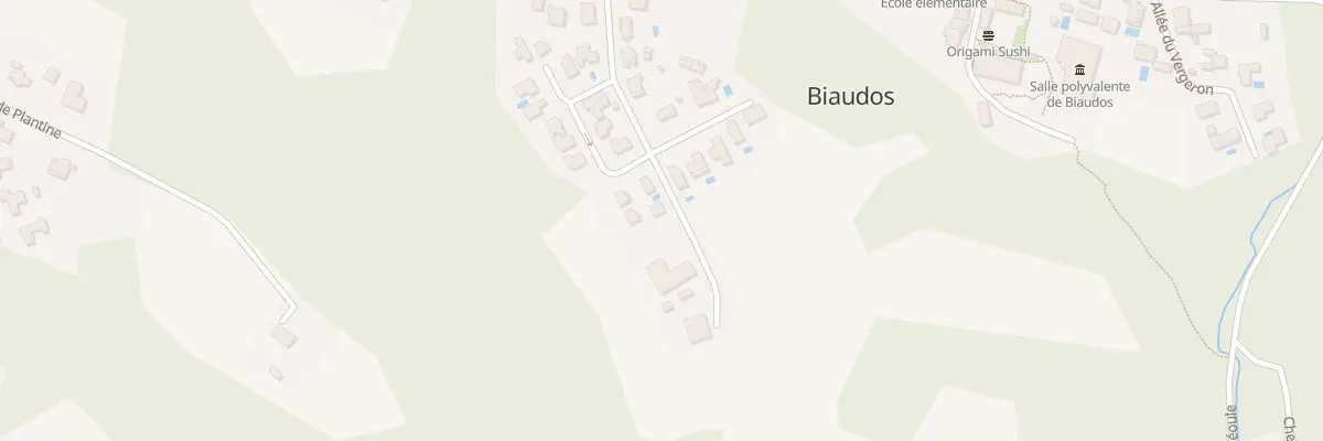 Plan du 9997 Che du Haou de Latrapat à Biaudos