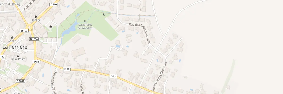 Plan du 26 Rue des baies sauvages à La Ferrière