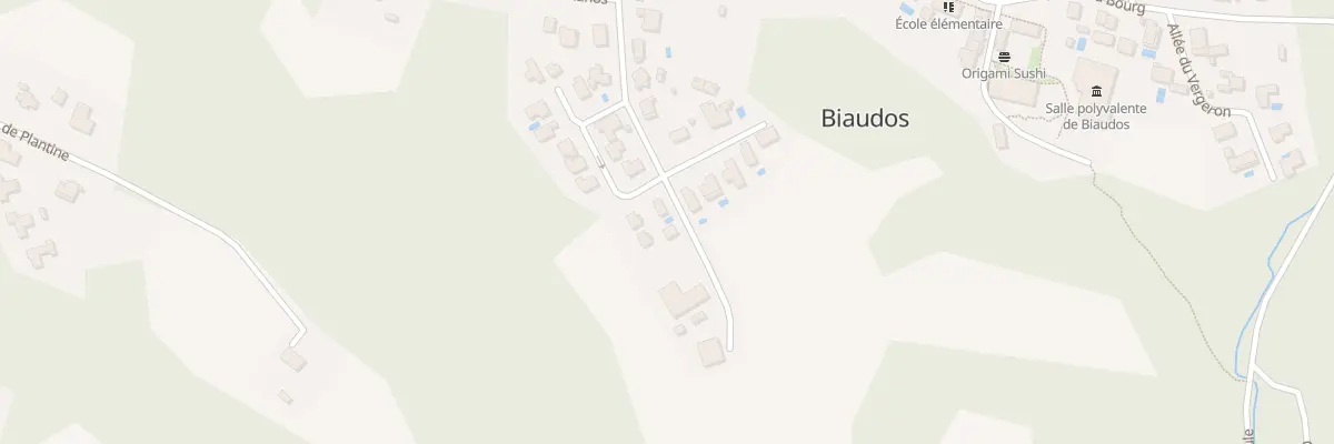 Plan du 9996 Che du Haou de Latrapat à Biaudos