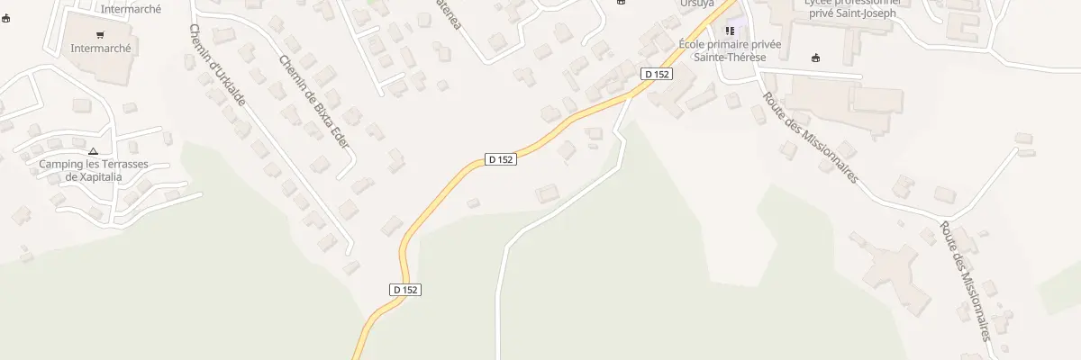 Plan du 7 Rue des Vicomtes de Sault à Hasparren