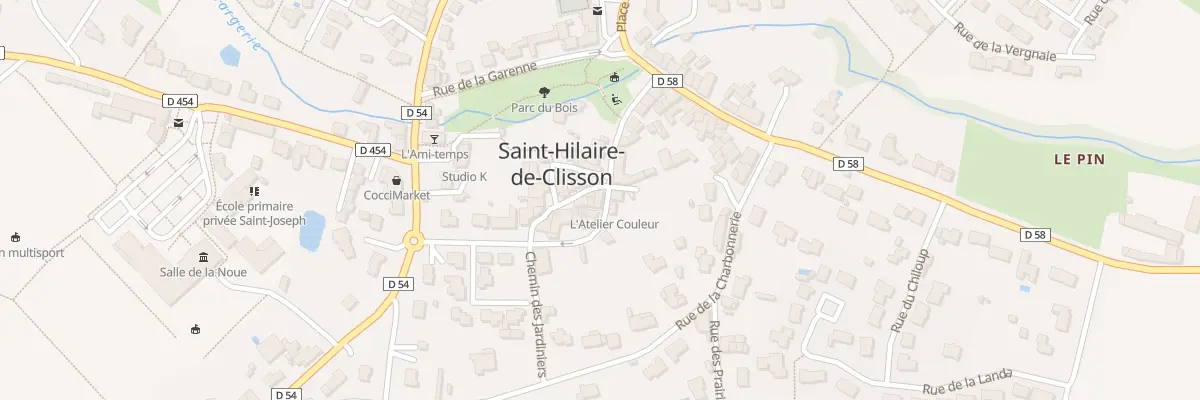 Plan du 10 Rue de l’Ancienne Mairie à Saint-Hilaire-de-Clisson