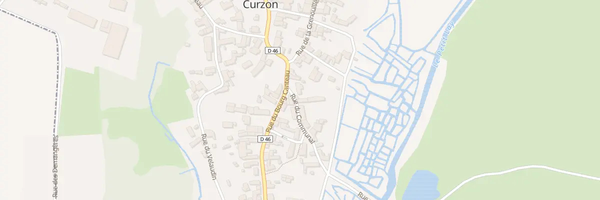 Plan du 3B Rue du communal à Curzon