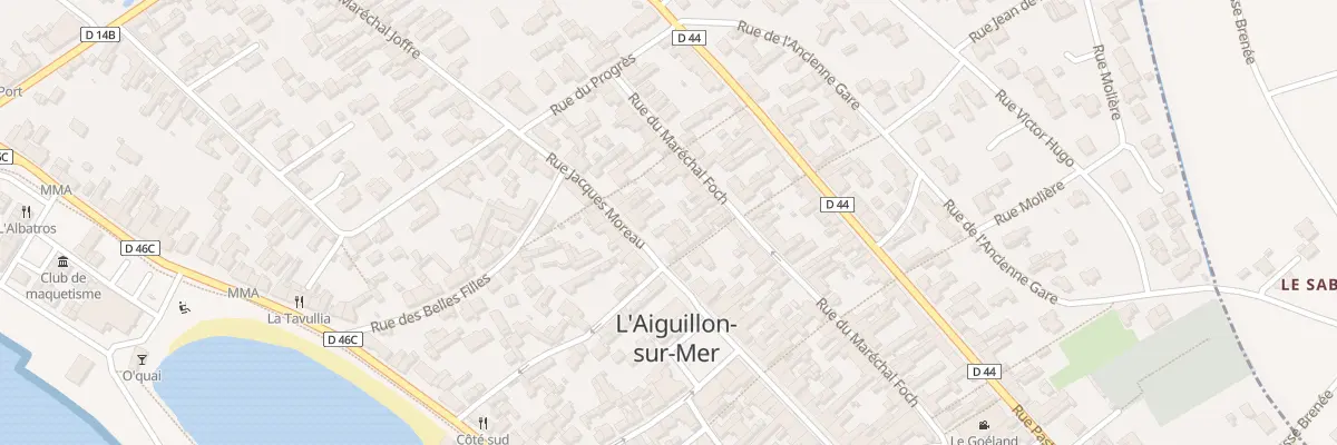 Plan du 17 Rue jacques moreau à L’Aiguillon-la-Presqu’île