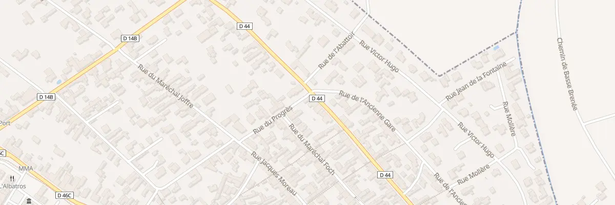 Plan du 87 Rue pasteur à L’Aiguillon-la-Presqu’île