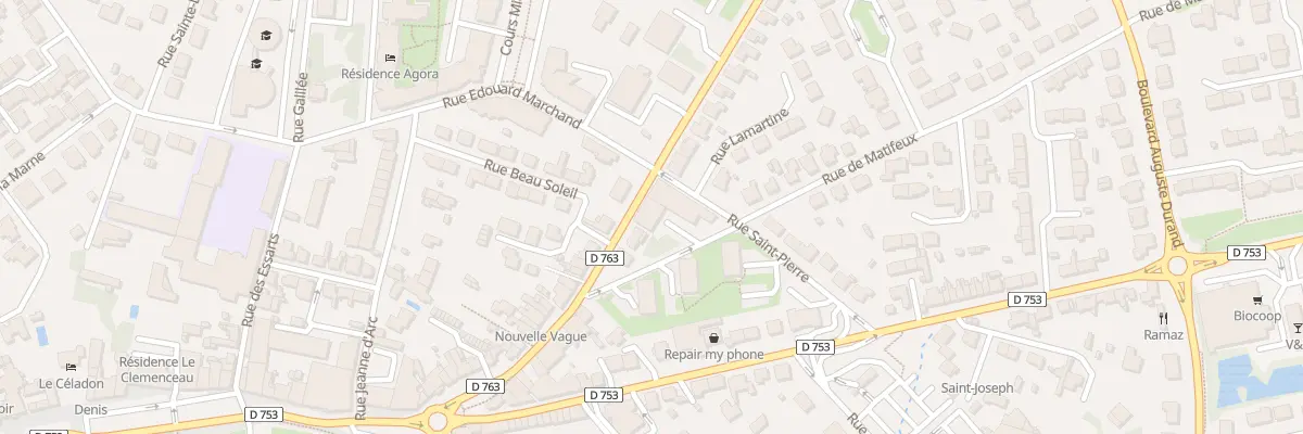 Plan du 16 Rue du colonel taylor à Montaigu-Vendée
