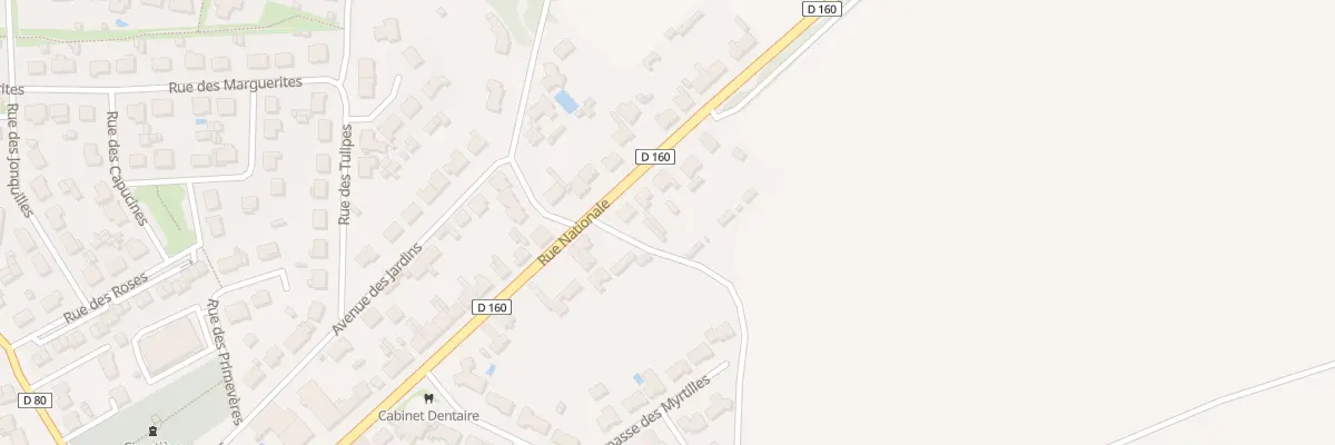 Plan du 11B Rue nationale à La Ferrière